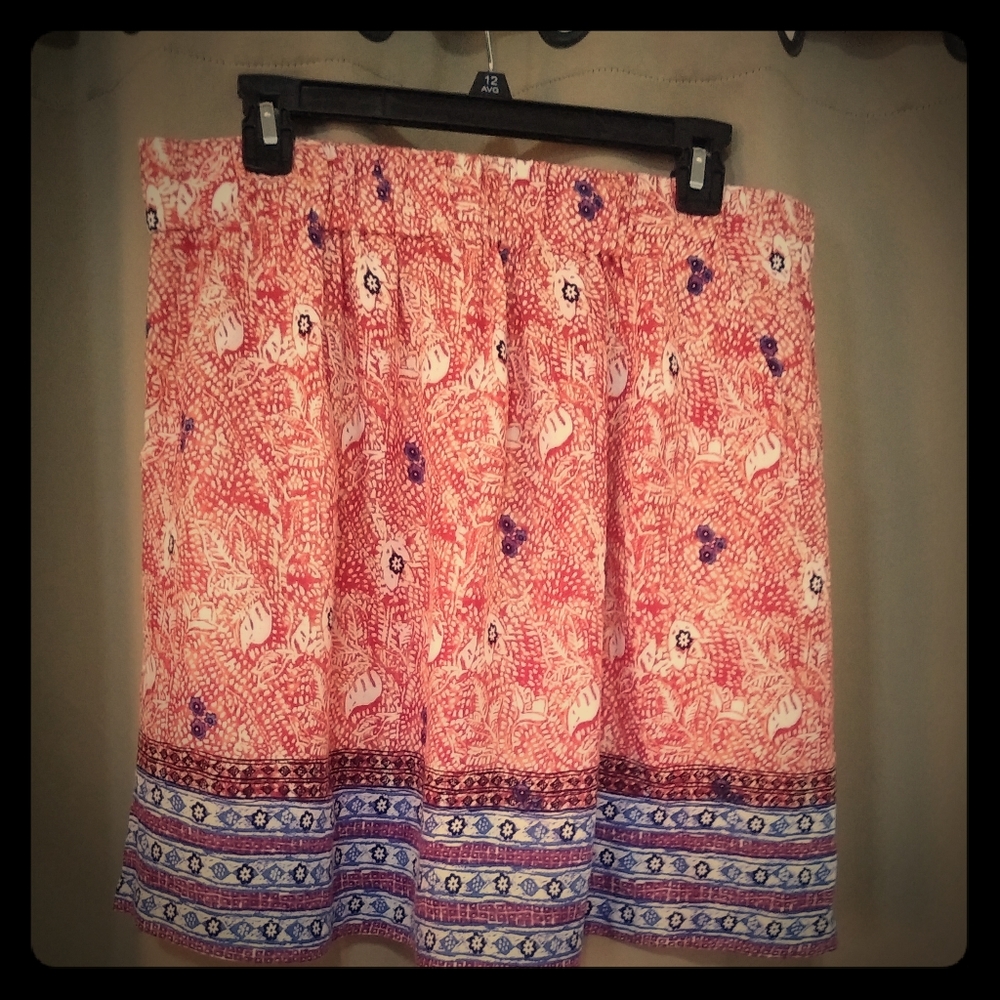 cAbi Printed Skirt